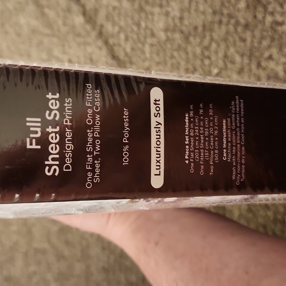 NWT Comfort Bay Full Sheet Set - Picture 5 of 7